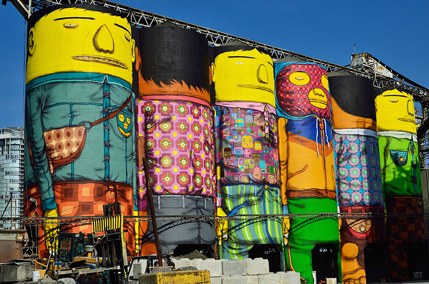 Giganții colorați din Vancouver
